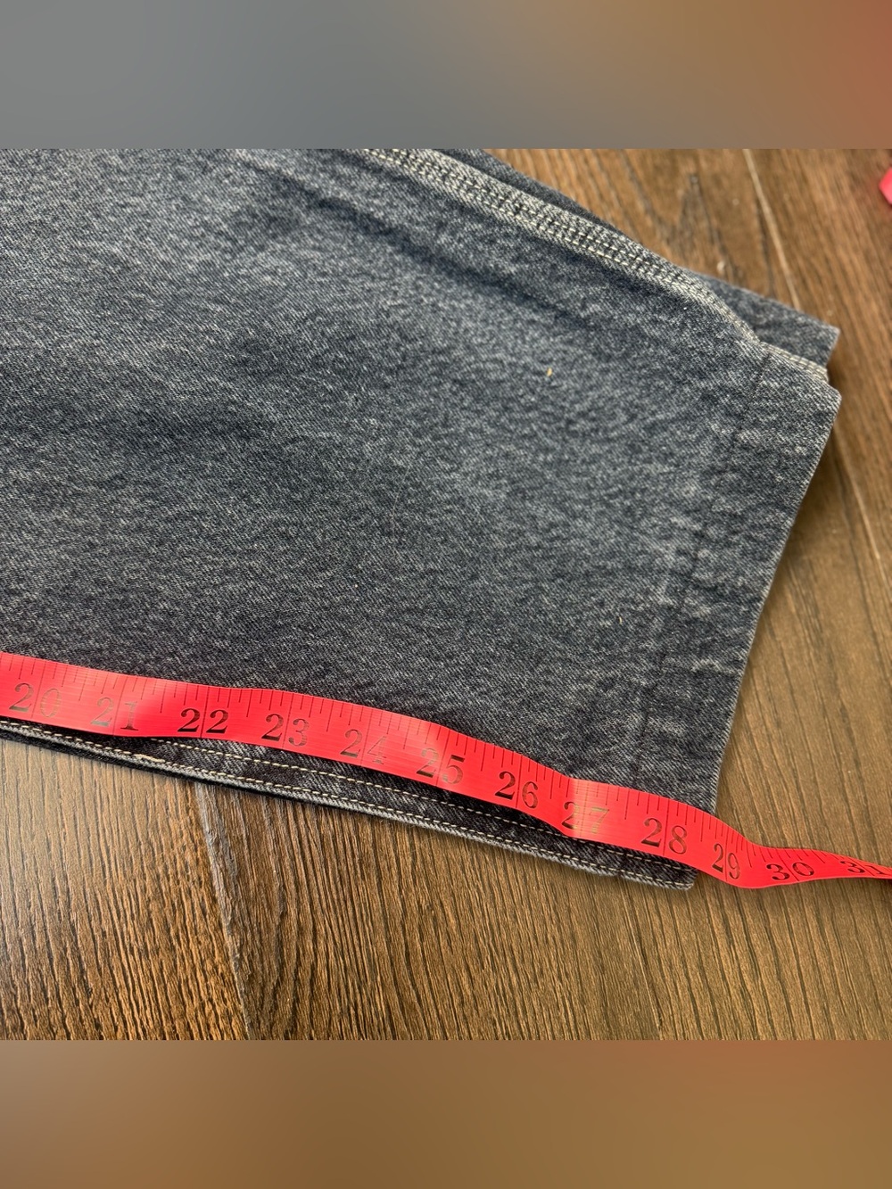 Mecca USA Dark‎ Blue Straight-Leg Wide Men’s Jeans Baggy - Picture 5 of 6